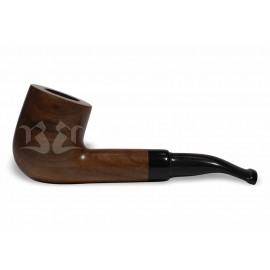 Cachimbo Bertoldi BB Liso Natural Permanente Peça Única